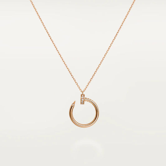 [ORA]JUSTE NECKLACE PINK GOLD