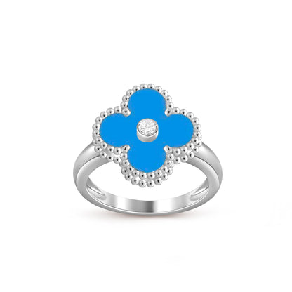 [ORA]CLOVER SILVER DIOMND RING COLLECTION