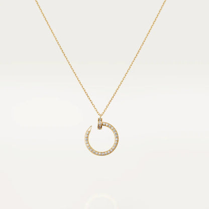 [ORA]JUSTE NECKLACE GOLD DIAMONDS