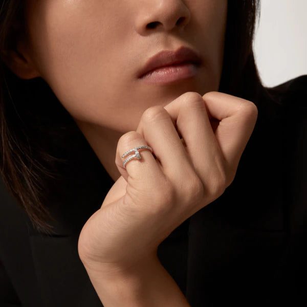 [ORA]JUSTE RING 1.8MM SILBER DIAMANTEN