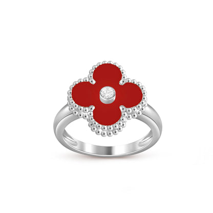 [ORA]CLOVER SILVER DIOMND RING COLLECTION