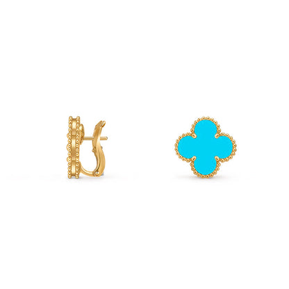 [ORA]CLOVER 15MM MOP EARRINGS COLLECTION