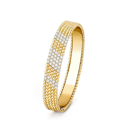 [ORA]  FIVE-ROW DIAMOND BRACELET
