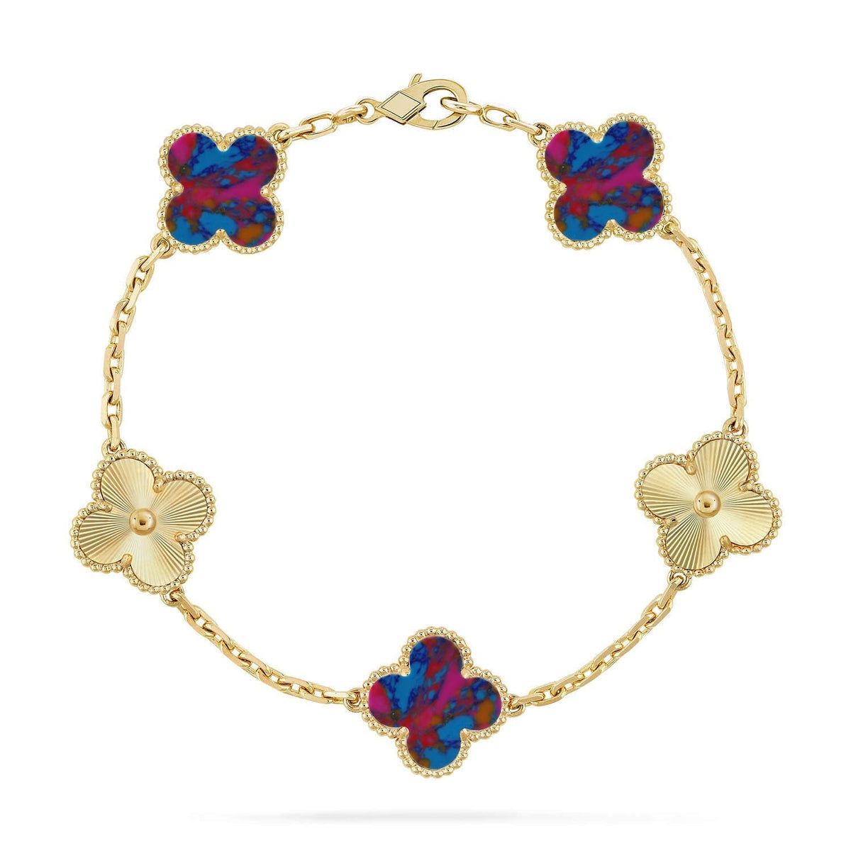 {
  "[ORA]CLOVER 5 MOTIF COLOR GEMSTONES BRACELET COLLECTION": "[ORA] クローバー 5モチーフ カラージェムストーン ブレスレットコレクション"
}