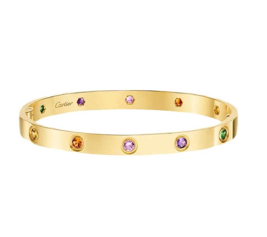 [ORA]2026 RAINBOW LOVE BRACELET 6.1MM  10 DIAMONDS