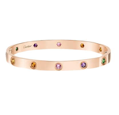 [ORA]2026 RAINBOW LOVE BRACELET 6.1MM  10 DIAMONDS