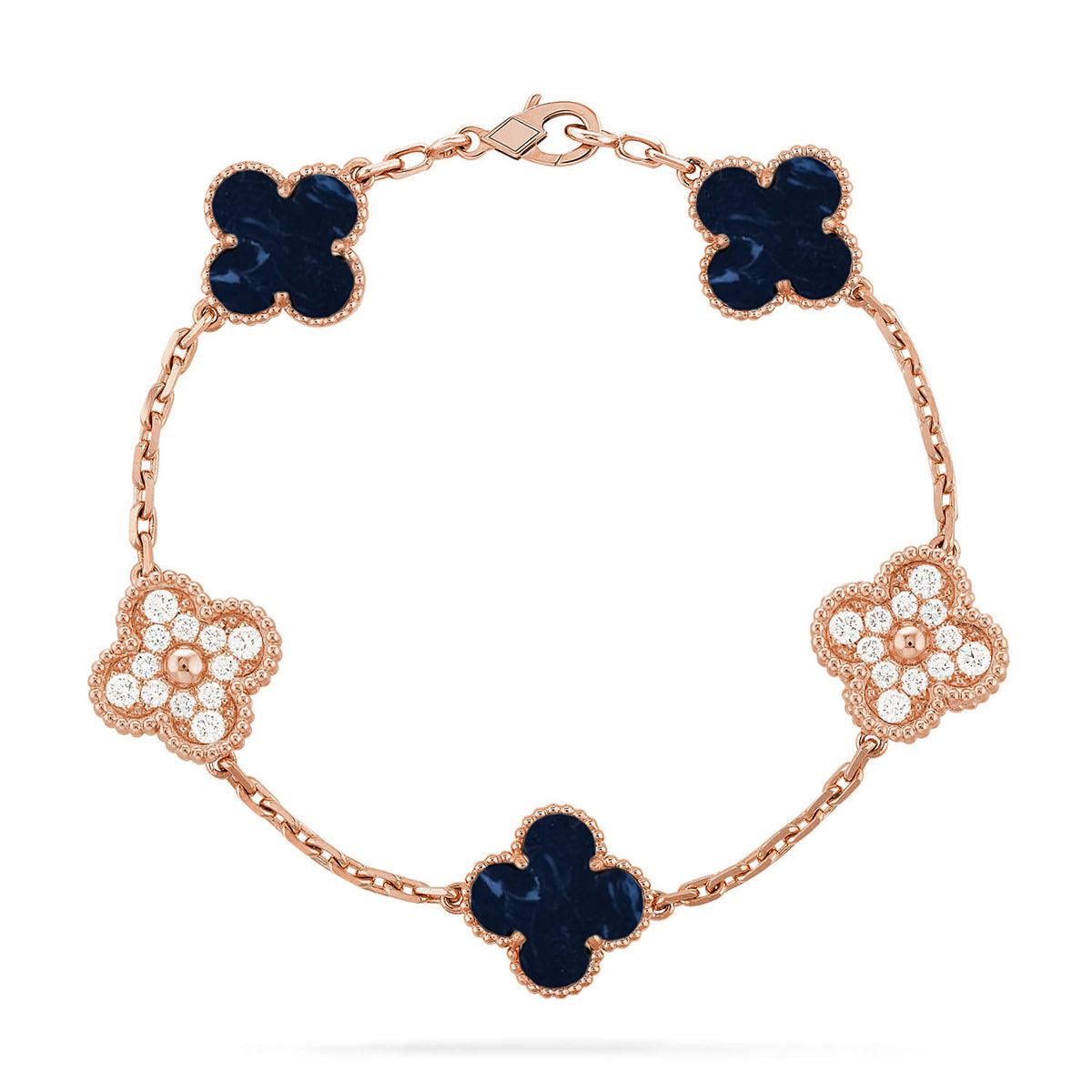 [ORA]CLOVER 5 MOTIF PIETERSITE BRACELET COLLECTION