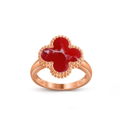 [ORA]CLOVER RING ROSE GOLD COLLECTION