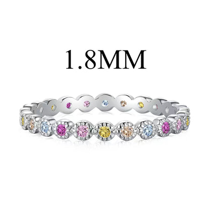 [ORA ]Unique Scintillating Round Cut Daily Ring