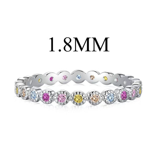 [ORA ]Unique Scintillating Round Cut Daily Ring