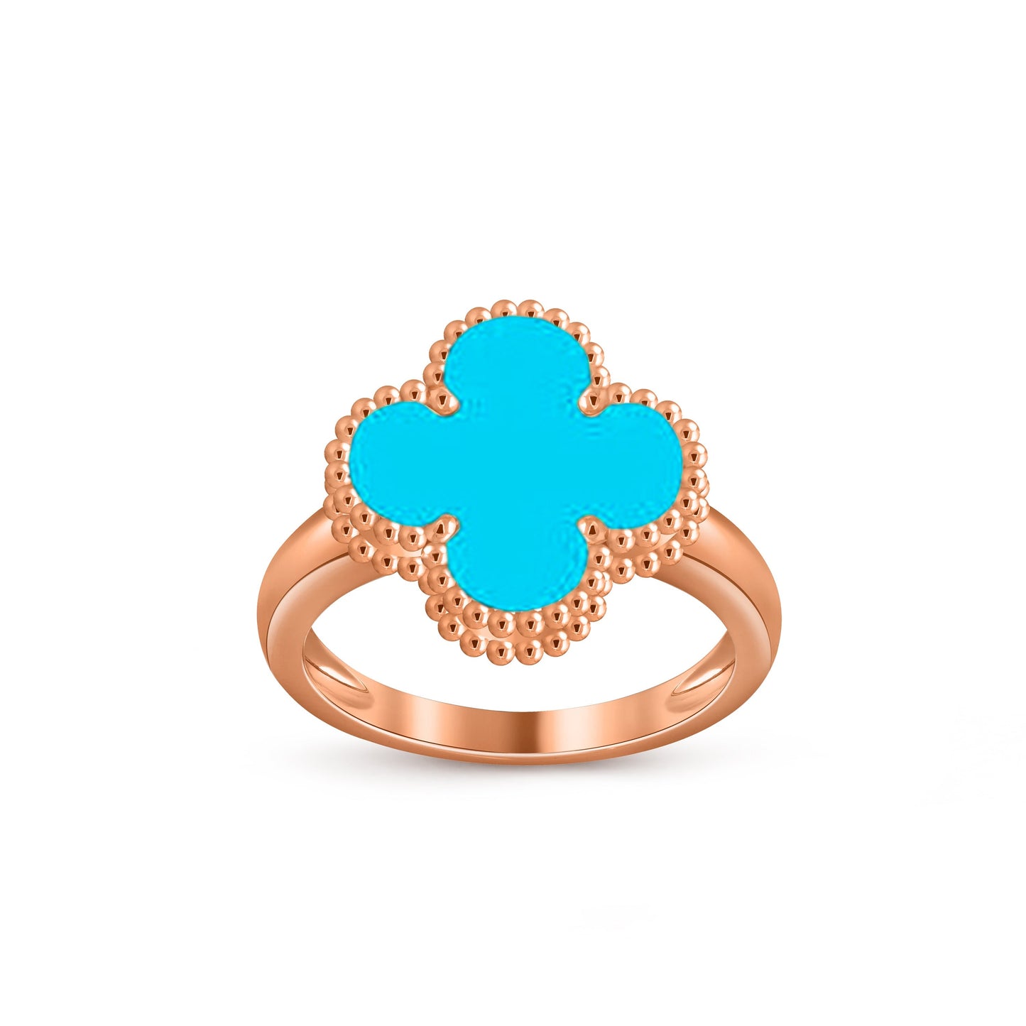 [ORA]CLOVER RING ROSE GOLD COLLECTION