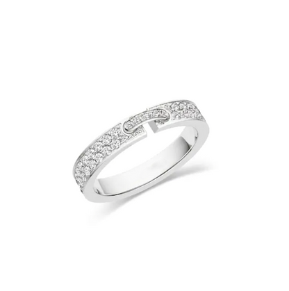 [ORA]ALLIANCE LIENS VIDENCE PAVED DIAMOND 4MM RING