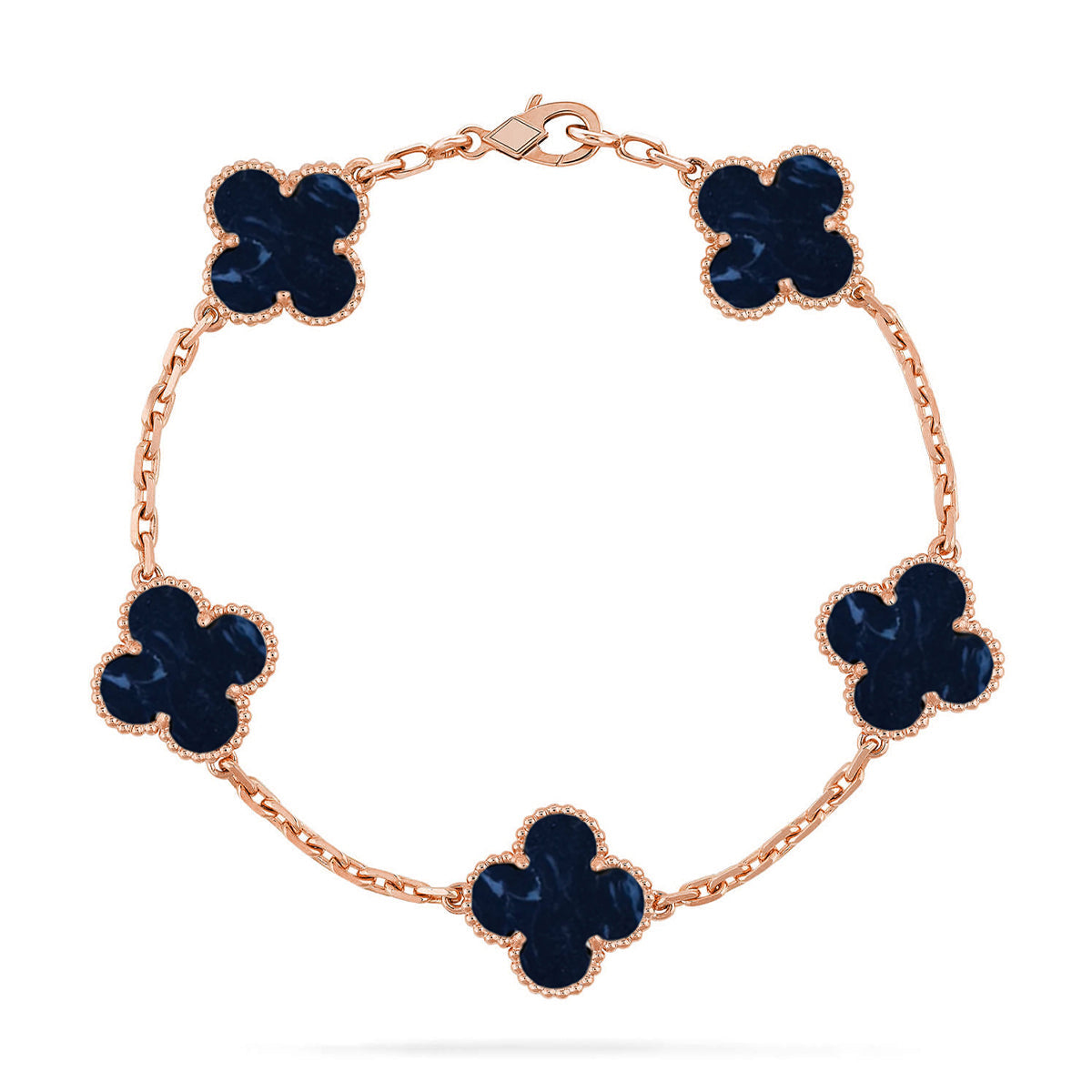 [ORA]CLOVER 5 MOTIF PIETERSITE BRACELET COLLECTION