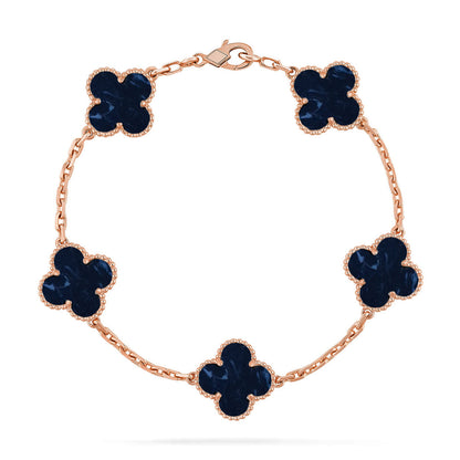 [ORA]CLOVER 5 MOTIF PIETERSITE BRACELET COLLECTION