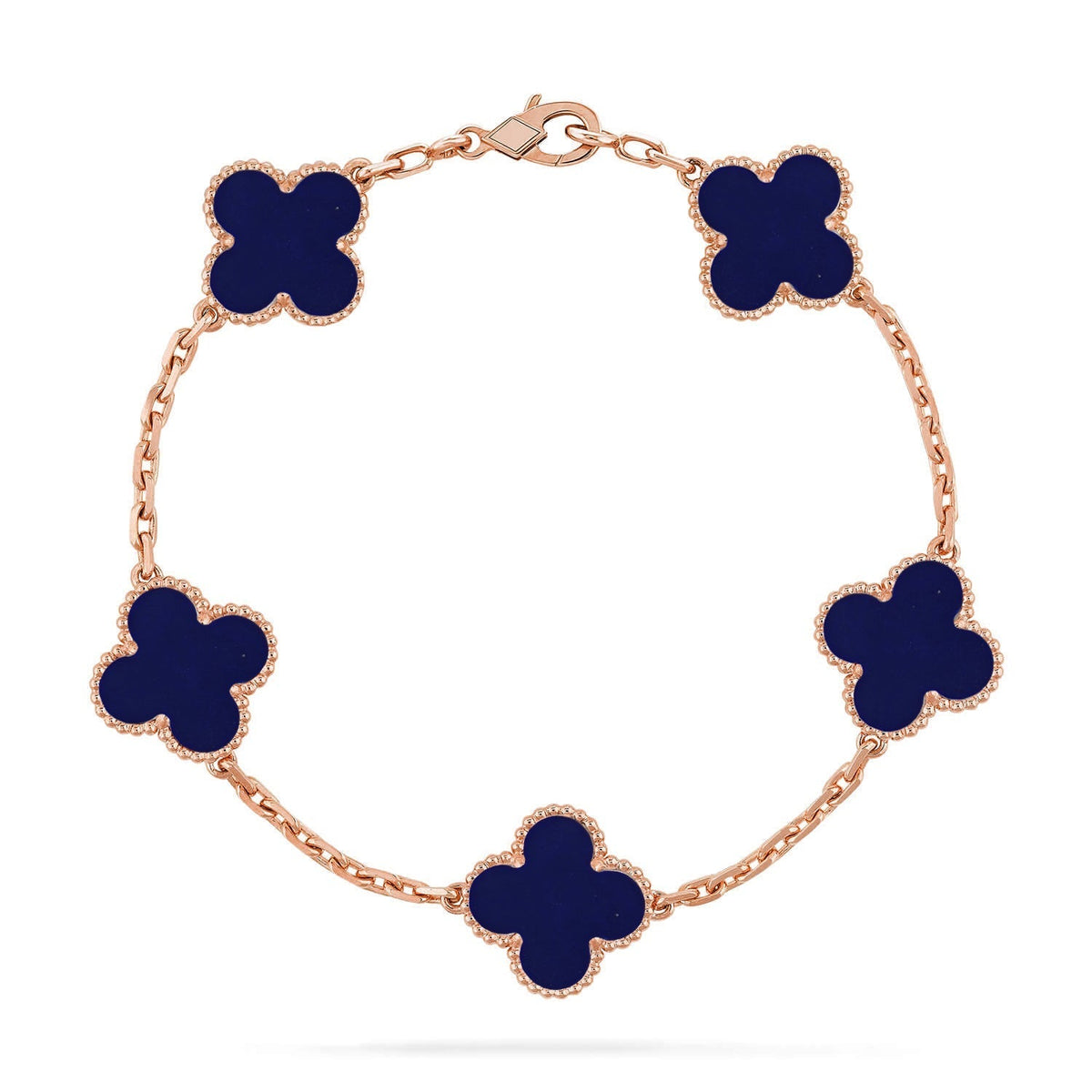 [ORA]CLOVER 5 MOTIF LAPIS LAZULI BRACELET COLLECTION