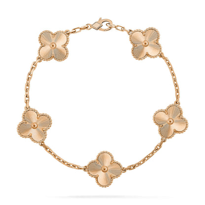 [ORA] CLOVER 5 MOTIF LASER BRACELET COLLECTION