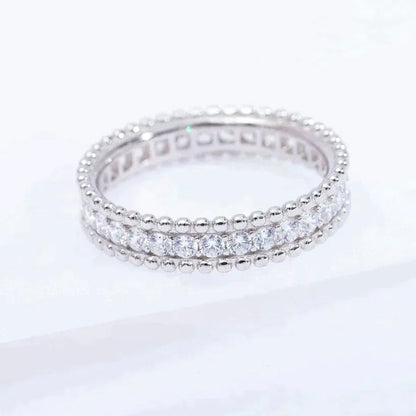 [ORA]PERLEE DIAMOND SILVER RING