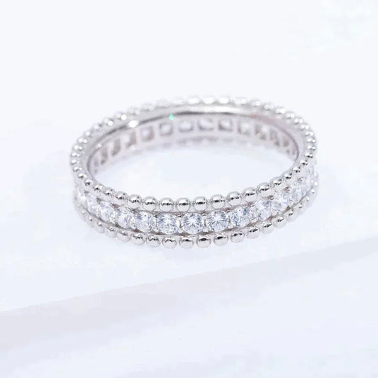 [ORA]PERLEE DIAMANT SILBERRING