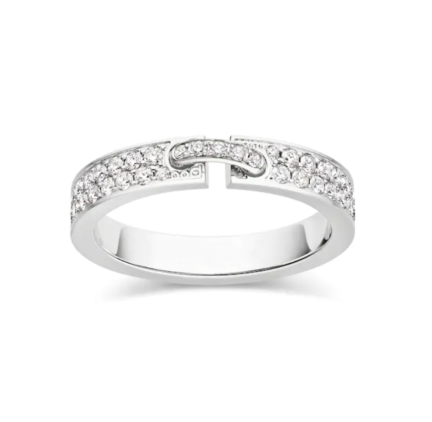 [ORA]ALLIANCE LIENS VIDENCE PAVED DIAMOND 4MM RING