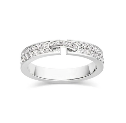 [ORA]ALLIANCE LIENS VIDENCE PAVED DIAMOND 4MM RING