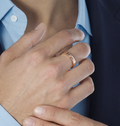 [ORA]ALLIANCE LIENS VIDENCE 4MM RING