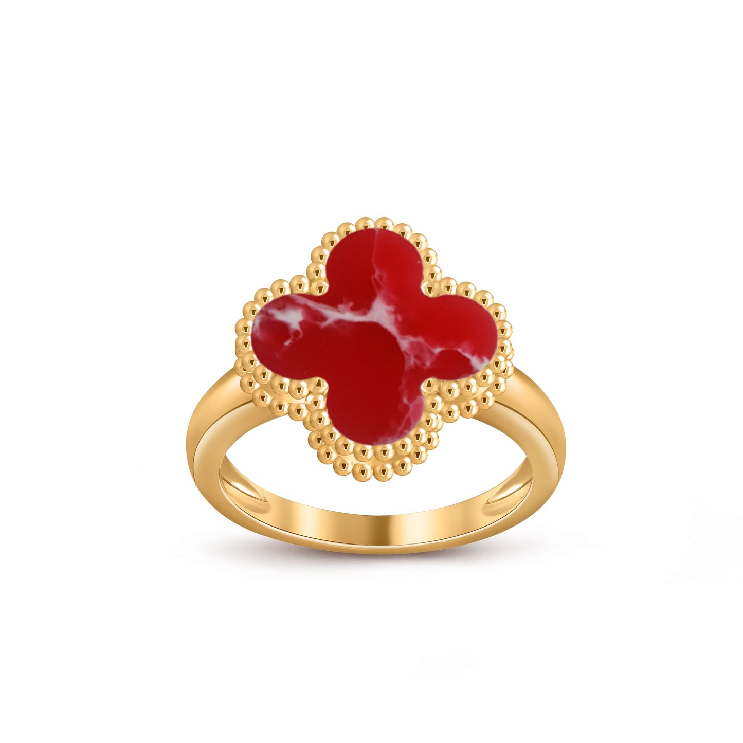 [ORA]CLOVER RING GOLD COLLECTION