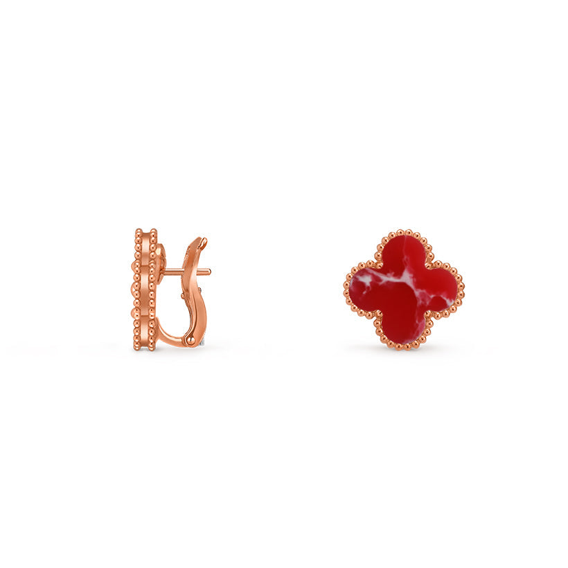 [ORA]CLOVER 15MM MOP EARRINGS COLLECTION