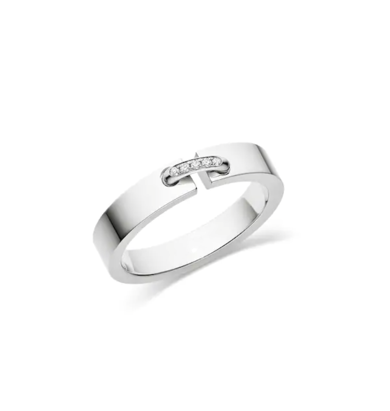 [ORA]ALLIANCE LIENS EVIDENCES DIAMANT 4MM RING