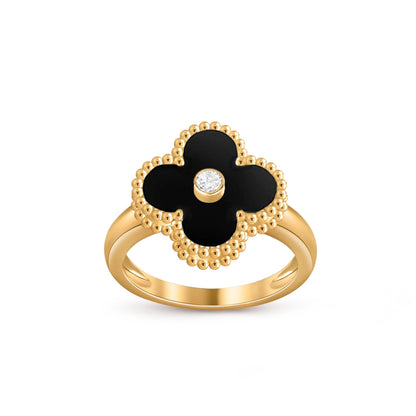 [ORA]CLOVER DIAMOND RING GOLD COLLECTION