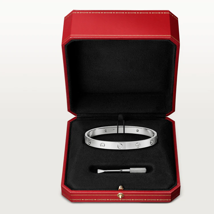 [ORA]LOVE BRACELET 6.1MM 4 DIAMONDS