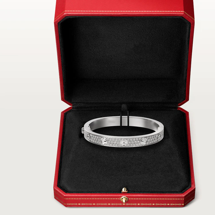 [ORA]LOVE BRACELET 6.1MM DIAMOND-PAVED