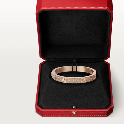 [ORA]LOVE BRACELET 6.1MM DIAMOND-PAVED