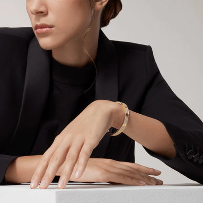 [ORA]LOVE BRACELET 6.1MM DIAMOND-PAVED