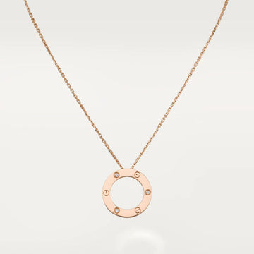 [ORA]LOVE HALSKETTE 16MM 3 DIAMANTEN