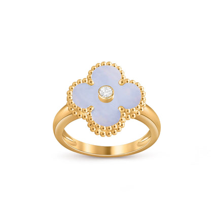 [ORA]CLOVER DIAMOND RING GOLD COLLECTION