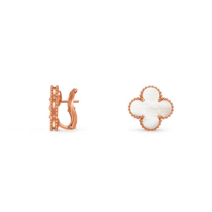 [ORA]CLOVER 15MM MOP EARRINGS COLLECTION