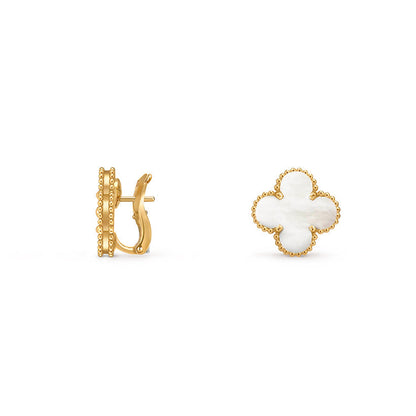 [ORA]CLOVER 15MM MOP EARRINGS COLLECTION