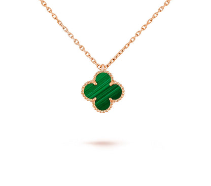 [ORA]CLOVER MINI 9.5MM CARNELIANS NECKLACE COLLECTION