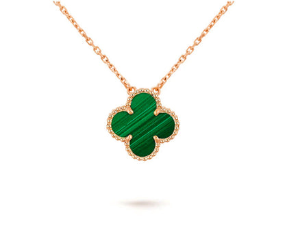 [ORA]CLOVER 15MM SINGLE FLOWER NECKLACE COLLECTION