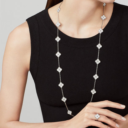 [ORA]CLOVER 20 MOTIFS  LASER SILVER