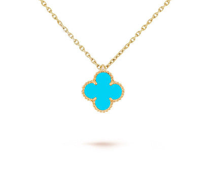 [ORA]CLOVER MINI 9.5MM CARNELIANS NECKLACE COLLECTION