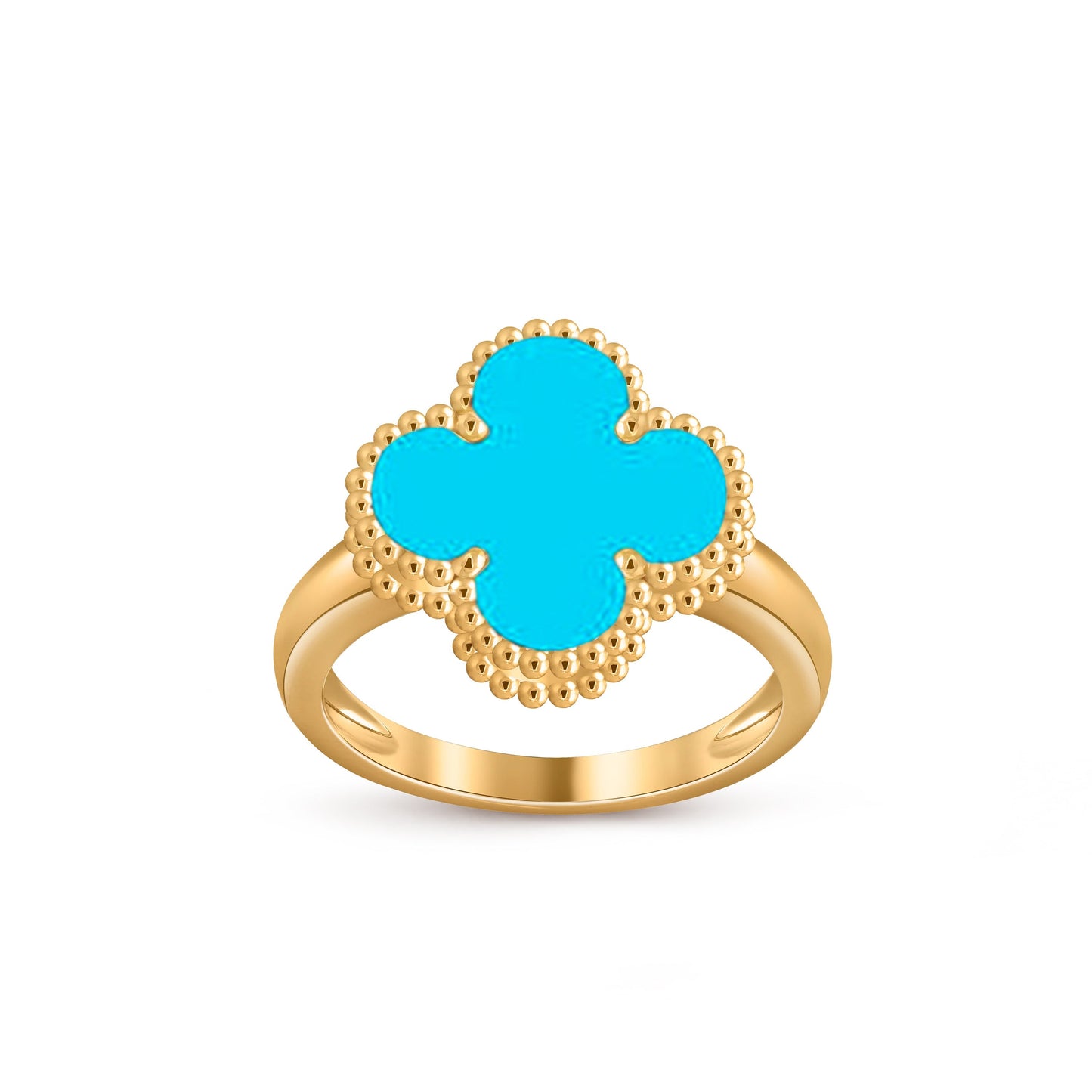 [ORA]CLOVER RING GOLD COLLECTION