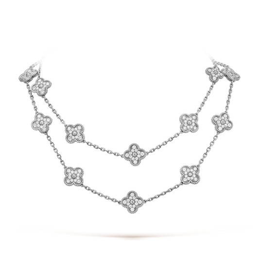 [ORA]CLOVER 20 MOTIFS DIAMOND SILVER
