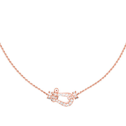 [ORA]FORCE 10 PINK GOLD DIAMOND NECKLACE