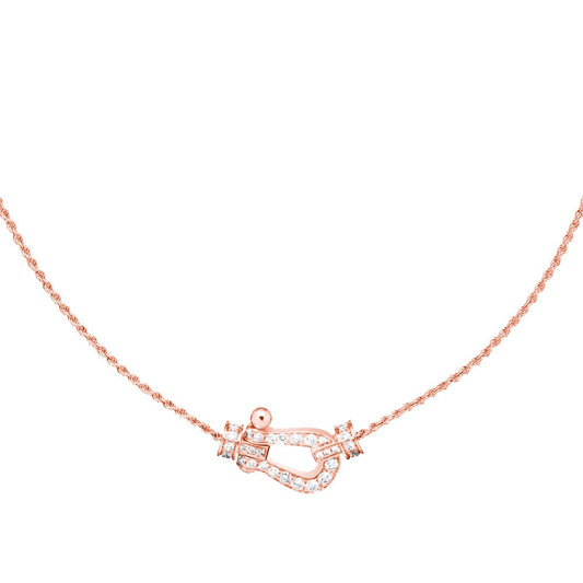 [ORA]FORCE 10 PINK GOLD DIAMOND NECKLACE