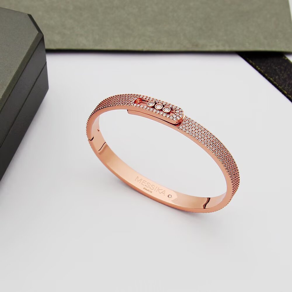 [ORA]Move Noa Full Pav¨¦ Diamond Bangle Bracelet
