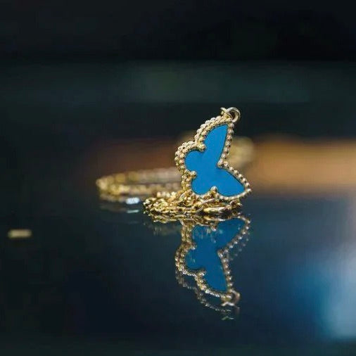[ORA]BUTTERFLY TURQUOISE BUTTERFLY BRACELET