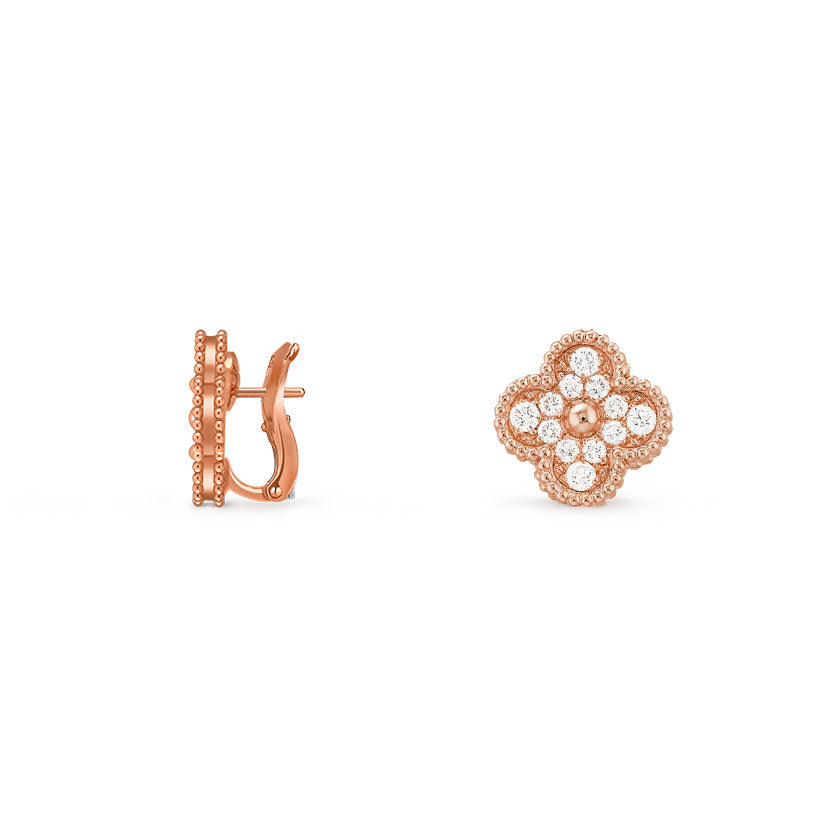 [ORA]CLOVER 15MM MOP EARRINGS COLLECTION