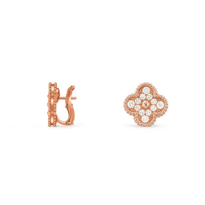 [ORA]CLOVER 15MM MOP EARRINGS COLLECTION