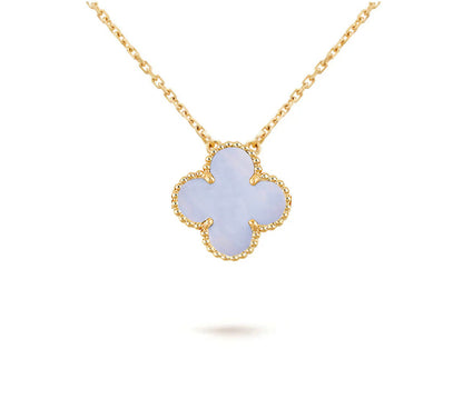[ORA]CLOVER 15MM SINGLE FLOWER NECKLACE COLLECTION